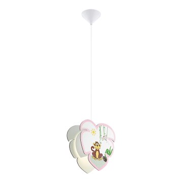 Eglo 96951 - Kinderhanglamp aan koord LOUIE 1xE27/60W/230V