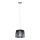 Eglo 96955 - Hanglamp aan snoer ARTANA 1xE27/60W/230V grijs/zwart 300mm