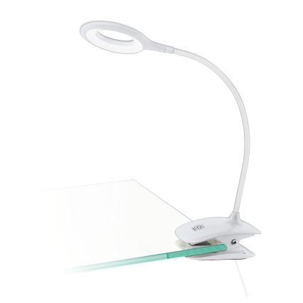Eglo - Dimbare LED lamp met klem 1xLED/3W/230V 500 mAh wit
