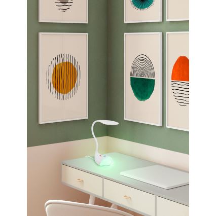 Eglo - Dimbare LED-tafellamp LED/2,2W+0,3W/230V RGB