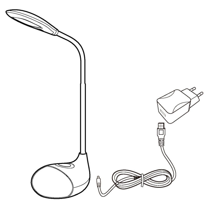 Eglo - Dimbare LED-tafellamp LED/2,2W+0,3W/230V RGB