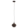 Eglo 97215 - Hanglamp aan koord CAMBORNE 1xE27/60W/230V bruin diameter 190 mm