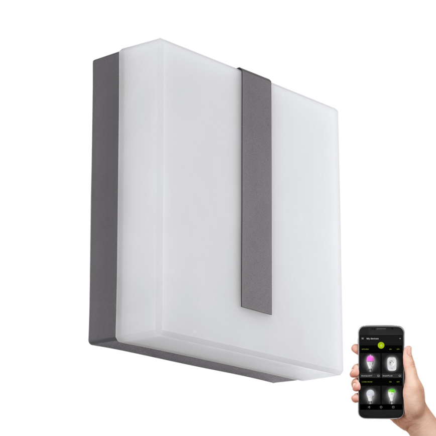 Eglo - LED Dimbare Buitenwandlamp TORAZZA-C LED/14W/230V IP44