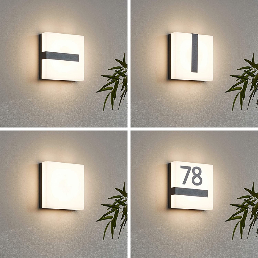 Eglo - LED Dimbare Buitenwandlamp TORAZZA-C LED/14W/230V IP44