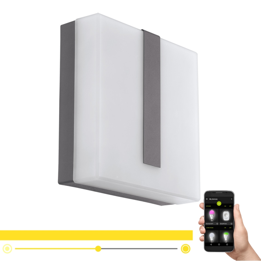 Eglo - LED Dimbare Buitenwandlamp TORAZZA-C LED/14W/230V IP44