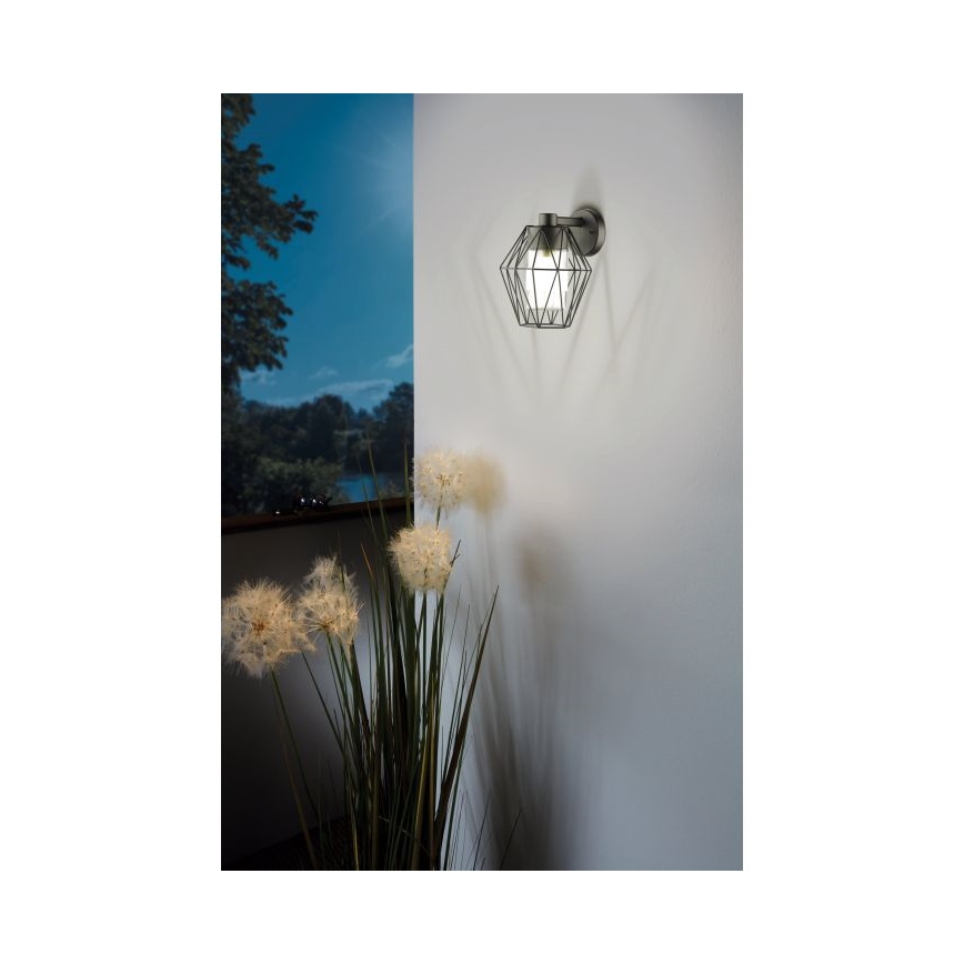 Eglo - Buiten wandlamp 1xE27/60W/230V IP44