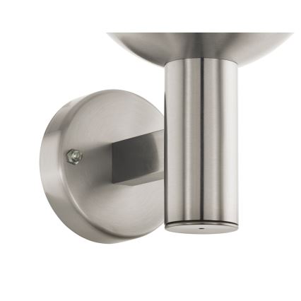 Eglo - LED Dimbare Buitenwandlamp NISIA-C 1xE27/9W/230V IP44