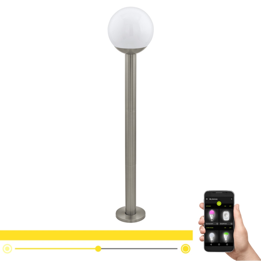 Eglo 97249 - LED-dimbare buitenlamp NISIA-C 1xE27/9W/230V 980 mm IP44