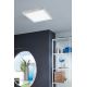 Eglo - LED Plafondverlichting 1xLED/25W/230V zilver hoekig