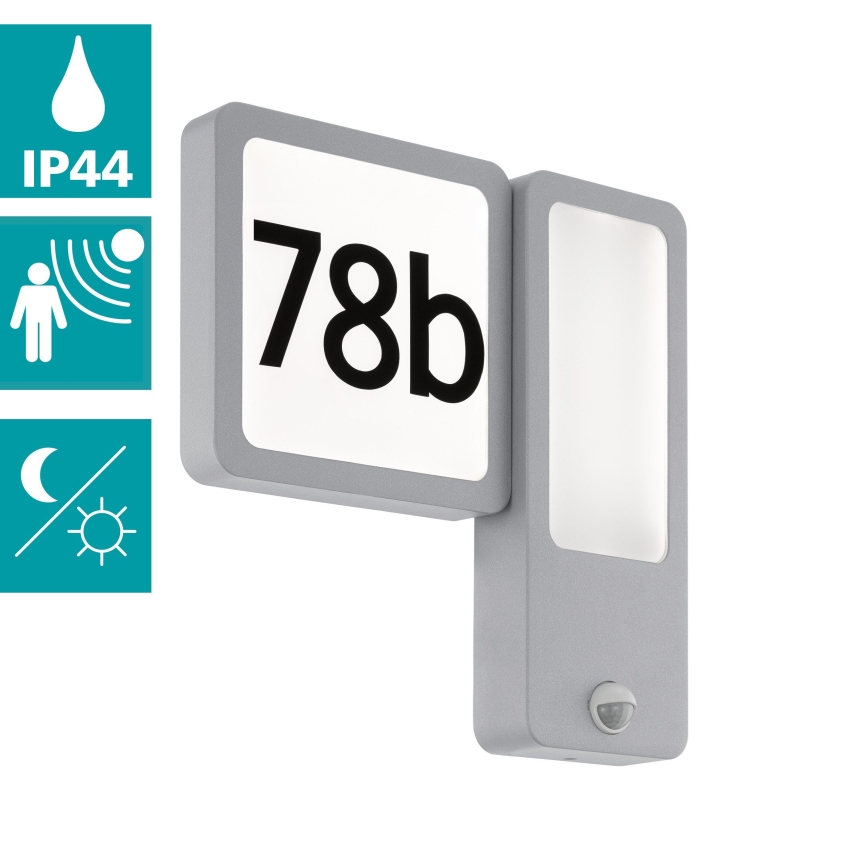 Eglo - LED buitenwandlamp 2xLED/2,7W + LED/3,6W/230V IP44