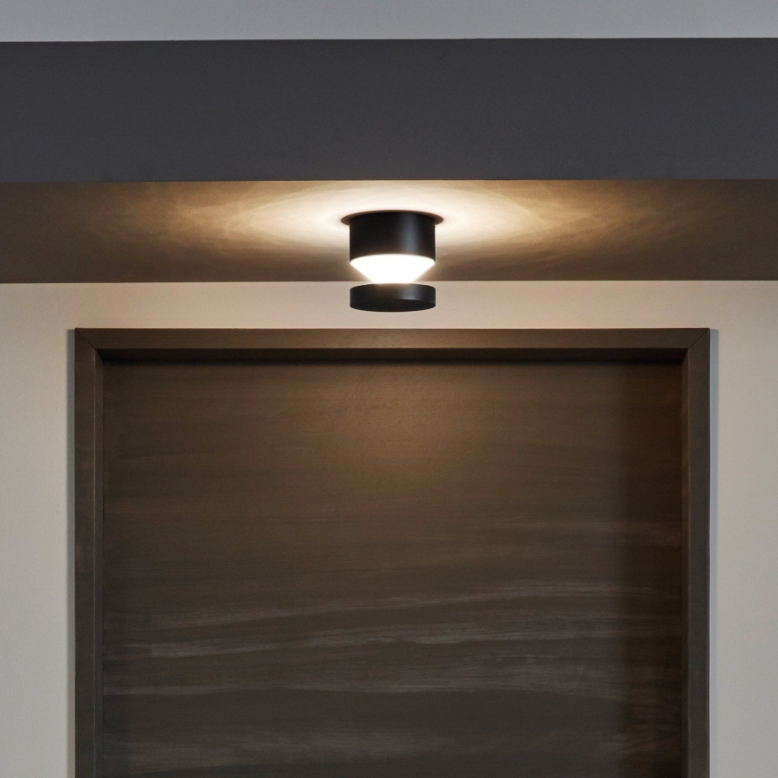 Eglo - LED buitenwandlamp LED/11W/230V zwart IP44