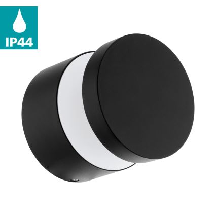 Eglo - LED buitenwandlamp LED/11W/230V zwart IP44