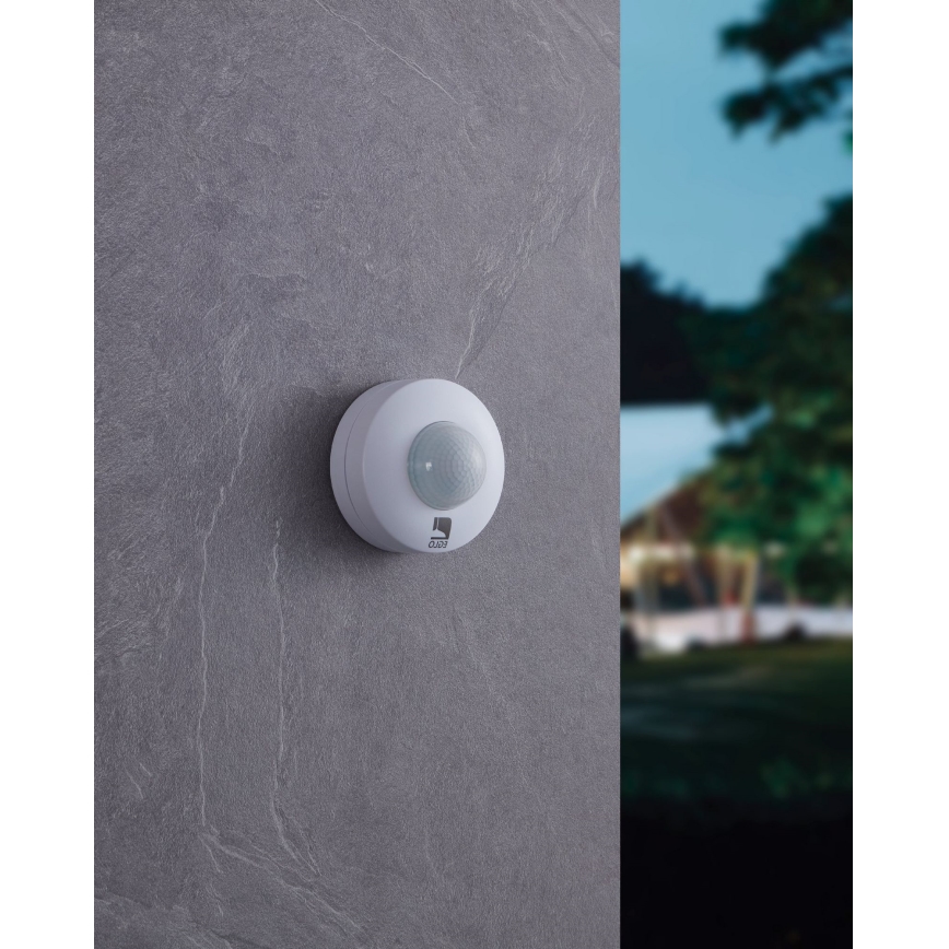 Eglo - Buitenbewegingsmelder 12 m wit IP44
