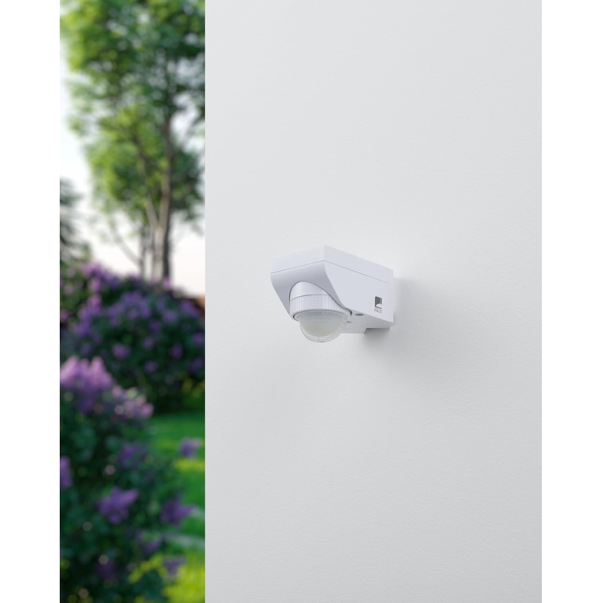 Eglo 97466 - Buiten bewegings- en schemersensor DETECT ME 4 12 m wit IP44