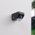 Eglo 97467 - Buiten bewegings- en schemersensor DETECT ME 4 12 m zwart IP44