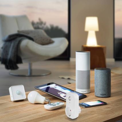 Eglo - Buiten bewegingssensor CONNECT SENSOR 12 m 3xAA wit IP44