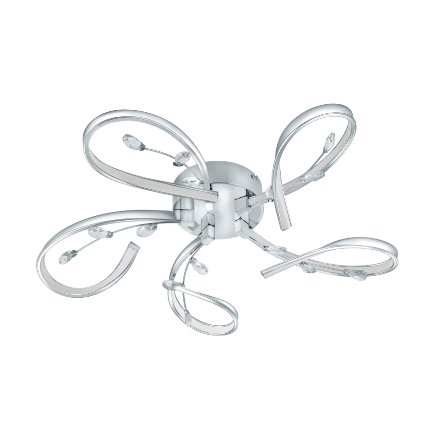 Eglo - LED Kristallen plafondlamp 5xLED/6,6W/230V