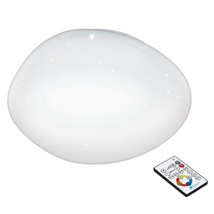 Eglo - LED dimbare plafondlamp LED/21W/230V + afstandsbediening