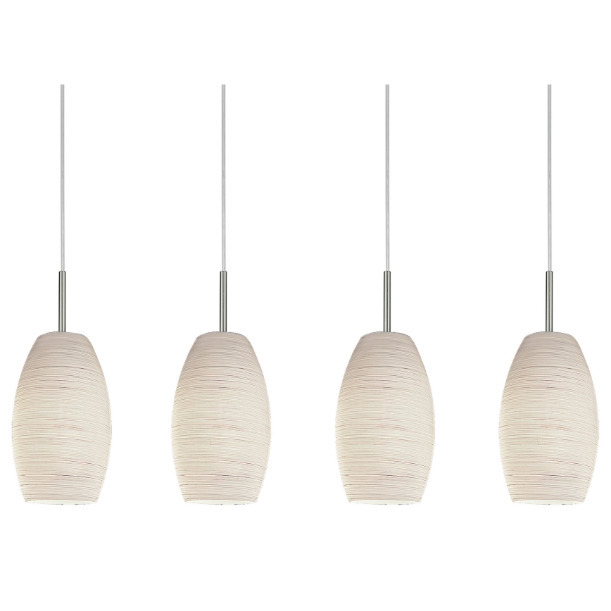 Eglo - Hanglamp aan koord 4xE27/40W/230V