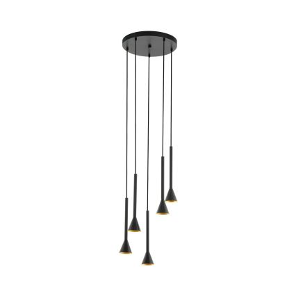 Eglo - LED Hanglamp aan draad 5xGU10/5W/230V