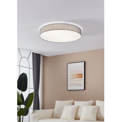 Eglo - LED dimbare plafondlamp LED/60W/230V + afstandsbediening