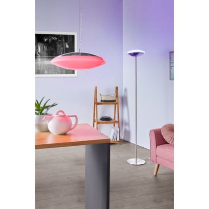 Eglo 97812 - Dimbare LED RGB Hanglamp aan een koord FRATTINA-C 1xLED/27W/230V