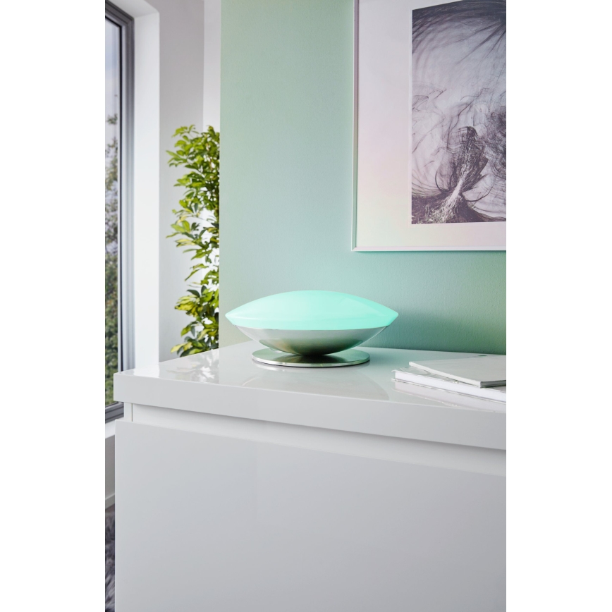 Eglo 97813 - Dimbare LED RGB Tafel Lamp FRATTINA-C 1xLED/18W/230V