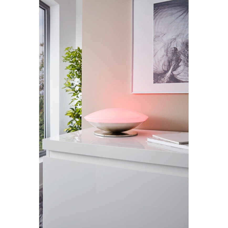 Eglo 97813 - Dimbare LED RGB Tafel Lamp FRATTINA-C 1xLED/18W/230V