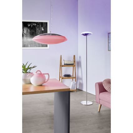 Eglo 97814 - LED RGB Dimbare vloerlamp FRATTINA-C 1xLED/18W/230V
