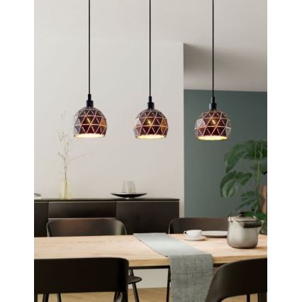 Eglo - Hanglamp aan koord 3xE14/40W/230V