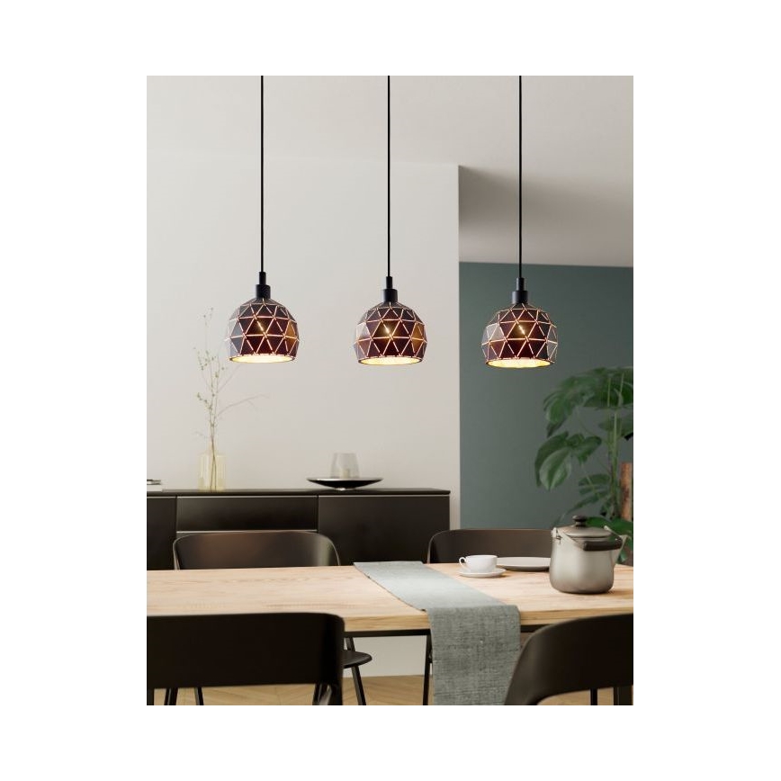 Eglo - Hanglamp aan koord 3xE14/40W/230V