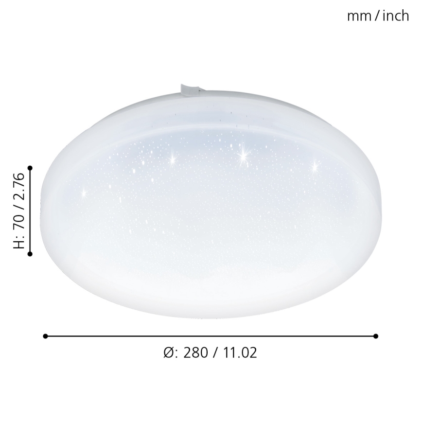 Eglo - LED Plafondlamp LED/11,5W/230V