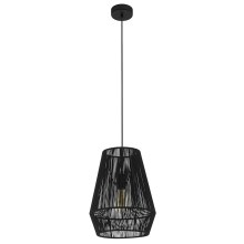 Eglo 97905 - Hanglamp aan koord PALMONES 1xE27/60W/230V zwart