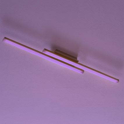 Eglo - LED RGBW dimbare opbouwplafondlamp FRAIOLI-Z LED/34W/230V 2700-6500K + afstandsbediening