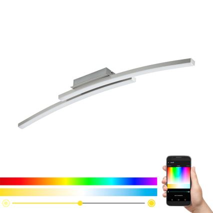 Eglo - Dimbare LED RGB Hanglamp FRAIOLI-C 2xLED/17W/230V