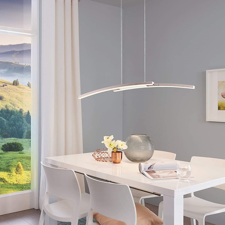 Eglo - Dimbare LED RGB Hanglamp aan een koord FRAIOLI-C 2xLED/17W/230V