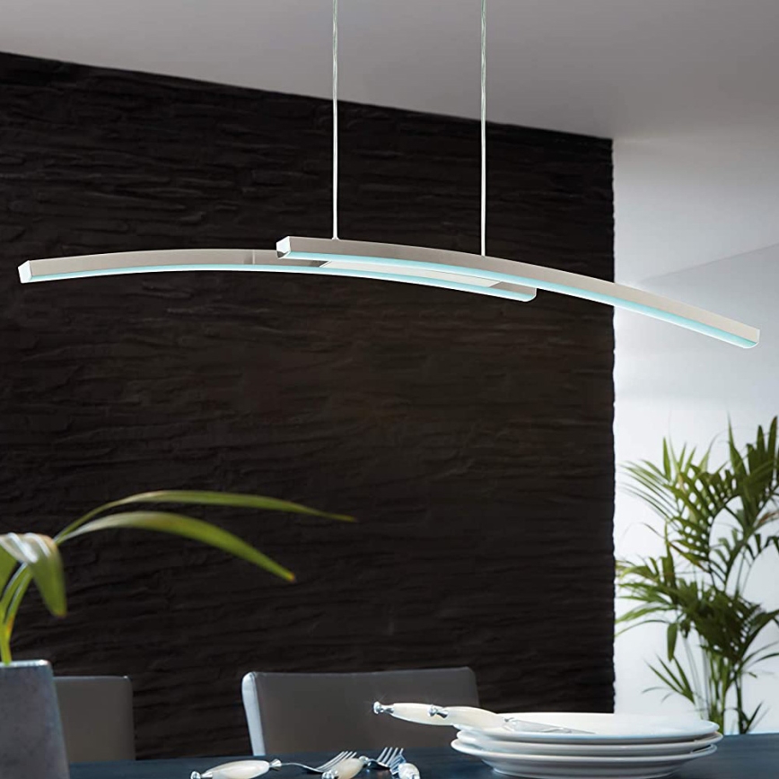 Eglo 97911 - Dimbare RGB-LED hanglamp aan kabel FRAIOLI-C 2xLED/17W/230V