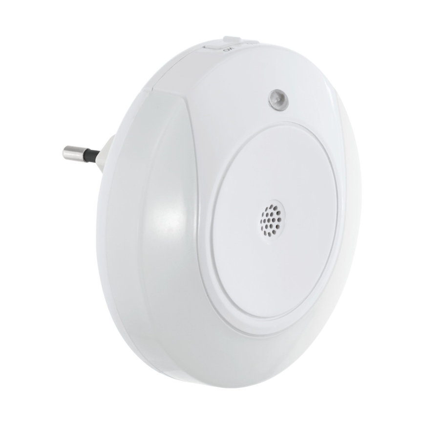 Eglo - LED-nachtlamp met schemersensor 2xLED/0,4W/230V 3000K