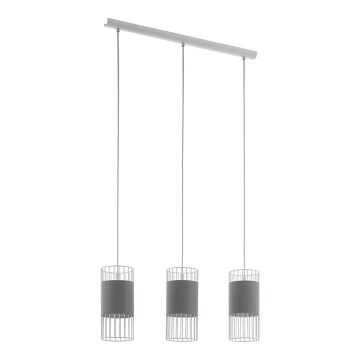 Eglo 97955 - Hanglamp aan koord NORUMBEGA 3xE27/60W/230V