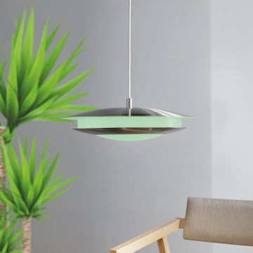 Eglo 98043 - LED RGBW dimbare hanglamp aan kabel MONEVA-C LED/18W/230V