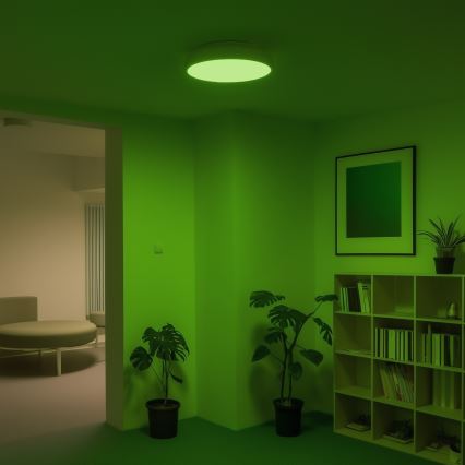 Eglo 98045 - RGB-LED dimbare plafondlamp RIODEVA-C LED/27W/230V