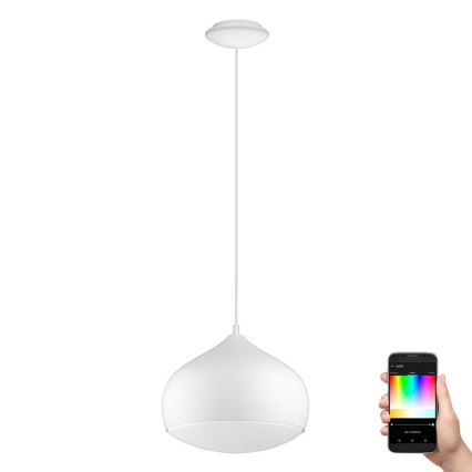 Eglo - Dimbare LED RGBW Hanglamp aan een koord COMBA-C LED/18W/230V Bluetooth