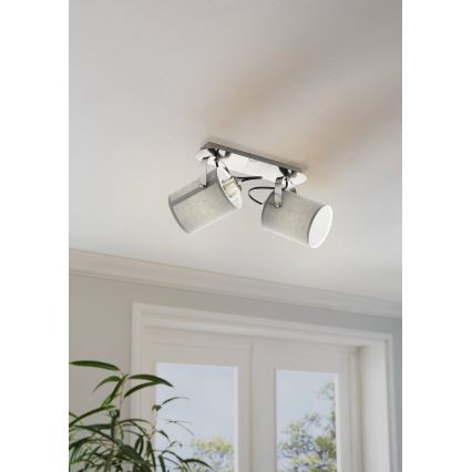 Eglo 98139 - VILLABATE 2-lichts spot 2xE27/10W/230V