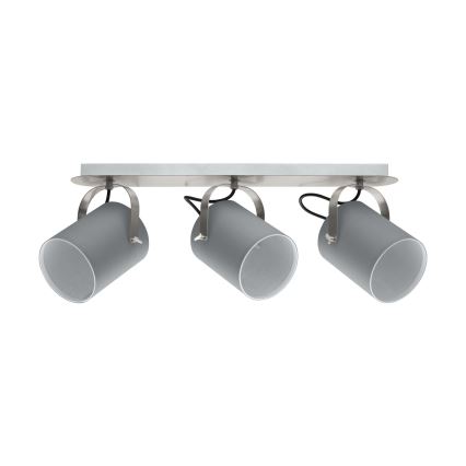 Eglo 98141 - Spotlamp VILLABATE 3xE27/10W/230V