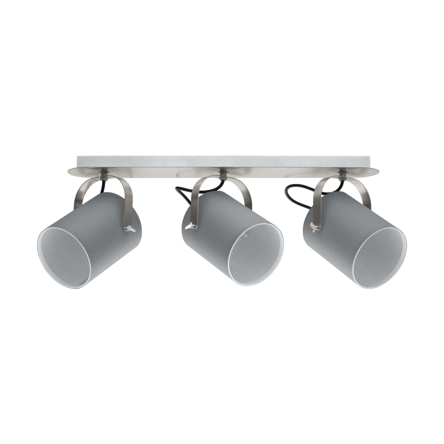 Eglo 98141 - Spotlamp VILLABATE 3xE27/10W/230V