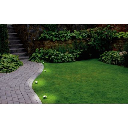 Eglo - LED buiten-decoratiesnoer, 9 LED, 10 m, IP65, warm wit