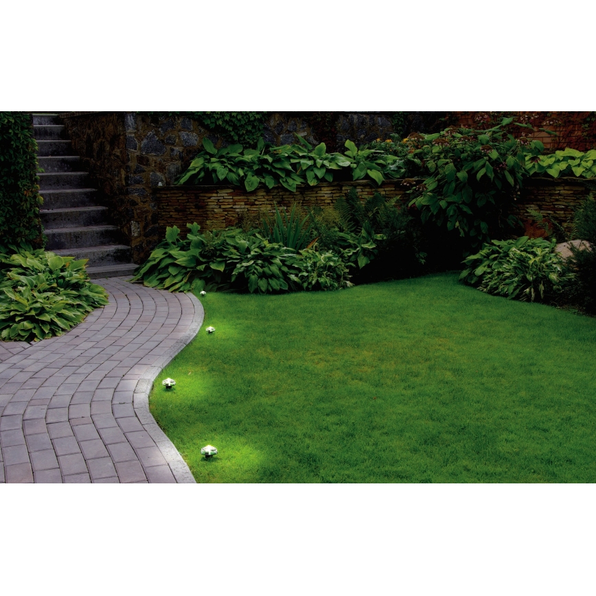 Eglo - LED buiten-decoratiesnoer, 9 LED, 10 m, IP65, warm wit