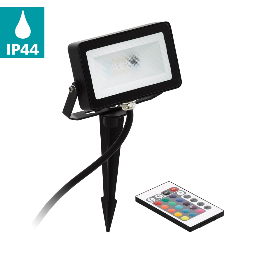 Eglo - LED RGB Schijnwerper LED/10W/230V + afstandsbediening