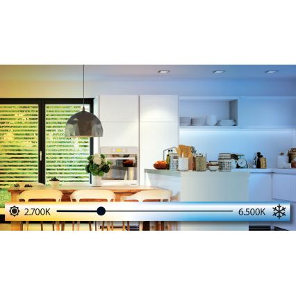 Eglo - LED Plafondlamp dimbaar LED/19,5W/230V + Afstandsbediening
