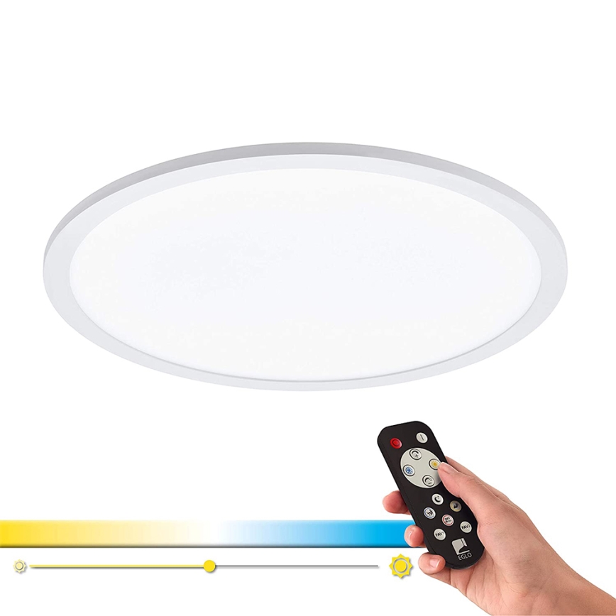 Eglo - LED Plafondlamp dimbaar LED/19,5W/230V + Afstandsbediening